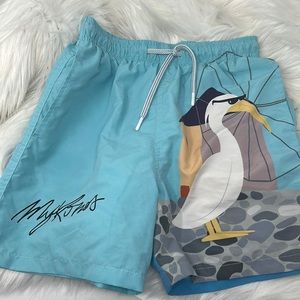 mykonos limited edition Swim Trunk kid's collection Size 10/12 Made In a Italy